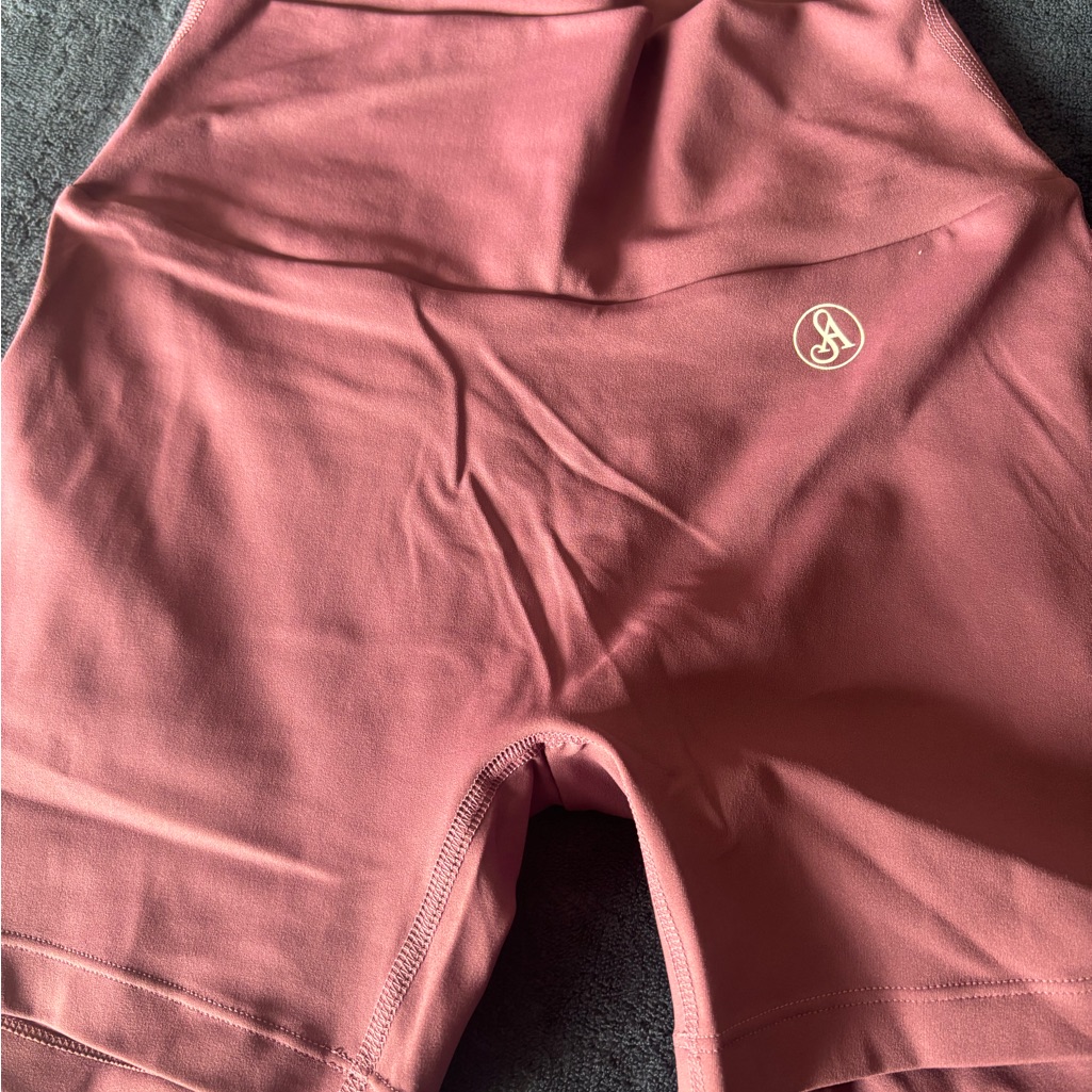 Sa Women's Mauve Color Athletic Shorts